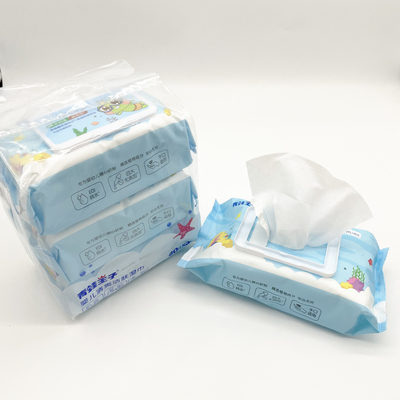 OEM डिस्पोजेबल गीले पोंछे डिस्पोजेबल बायोडिग्रेडेबल कार्बनिक बेबी वाइप्स