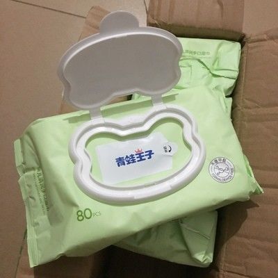 कार्टून शैली कार्बनिक संवेदनशील त्वचा बेबी गीले पोंछे कस्टम पैक 1 से 100 पीसी