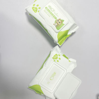 मुंह के हाथों की सतह की सफाई के लिए ओईएम मल्टीफ़ंक्शन पोर्टेबल डिस्पोजेबल वेट वाइप्स