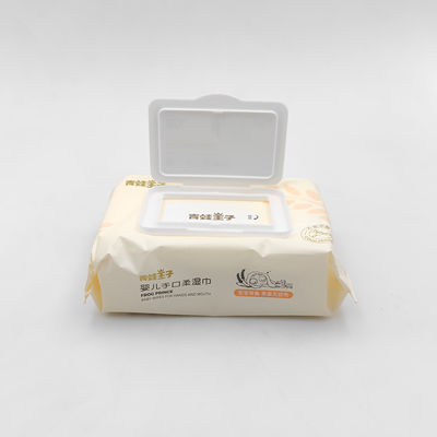 सॉफ्ट केयर खुशबू मुक्त नवजात शिशु का मुंह नाक गीला वाइप स्पूनलेस ऑर्गेनिक नेचुरल