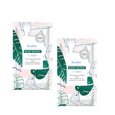 कस्टम डिस्पोजेबल स्पूनलेस गैर बुना गीला टिशू पेपर बेबी थिक वेट वाइप्स