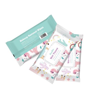 बेबी डिस्पोजेबल वेट वाइप्स ढक्कन आरओ वाटर बिना बुना हुआ कपड़ा सामग्री