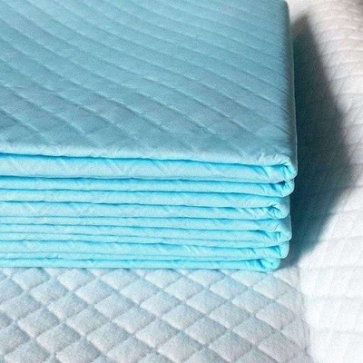 पे बैकशीट अंडरपैड डिस्पोजेबल पालतू पैड 60x75cm 80x120cm