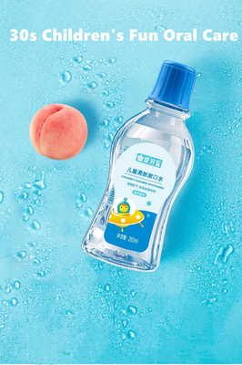 चिल्ड्रेन पीच रिफ्रेशिंग ओरल केयर ओरल हाइजीन टूल 260ml माउथवॉश