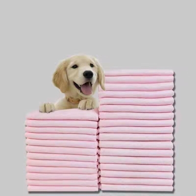 पिल्ला पेशाब प्रशिक्षण डिस्पोजेबल पालतू पैड 60x60mm 60x90mm सतत डिस्पोजेबल पालतू पैड